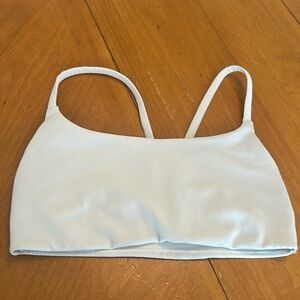 Lululemon wunder train strappy racer back bra size 6